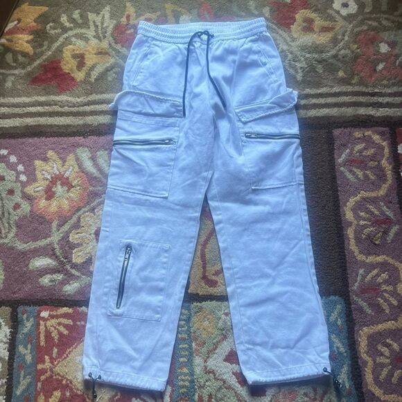 Carmar white cargo pants - Picture 1 of 5